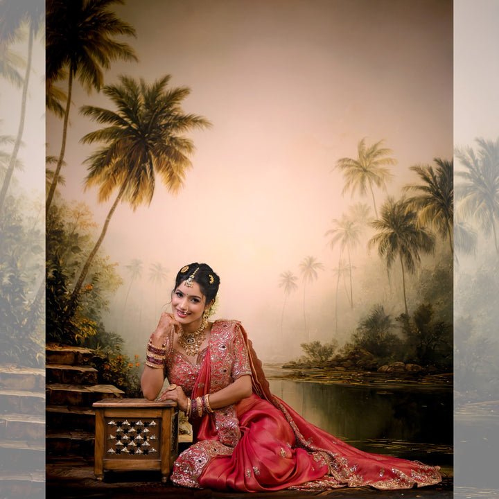 Misty Morning : Maternity Backdrops