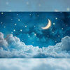 Moonlit Bay - Printed Backdrop - Fabric - 5 by 7 feet