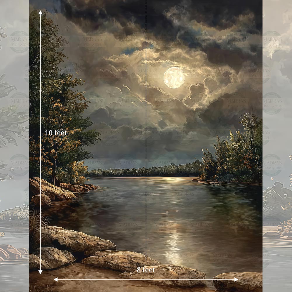 Moonlit Pond : Maternity Backdrops