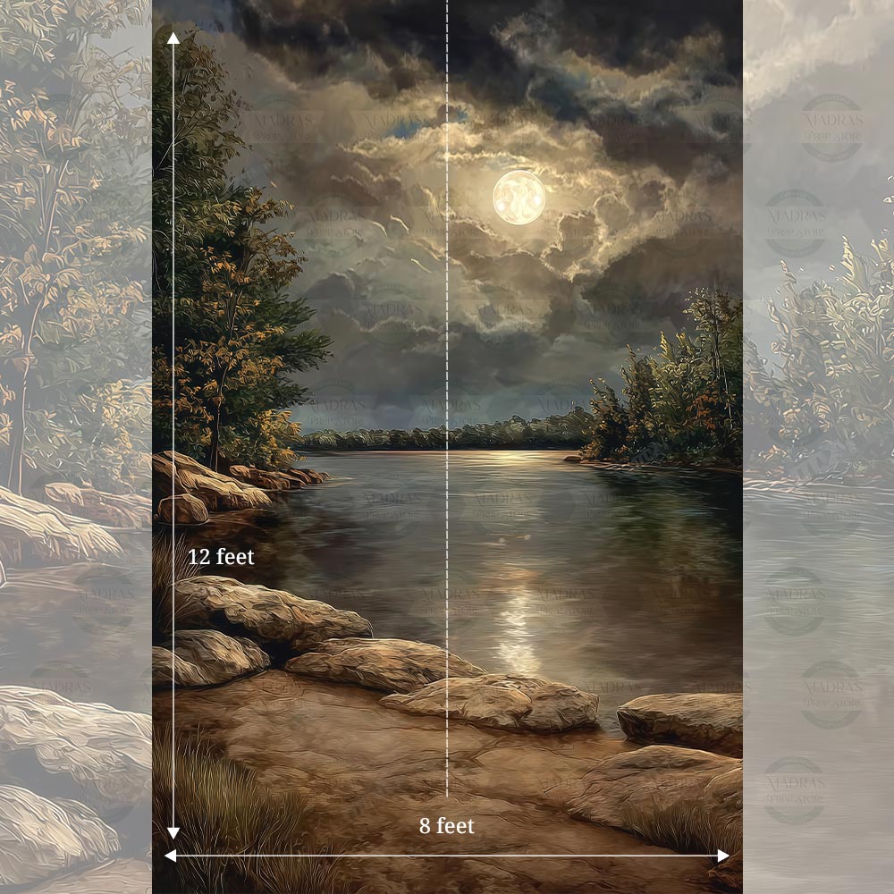 Moonlit Pond : Maternity Backdrops