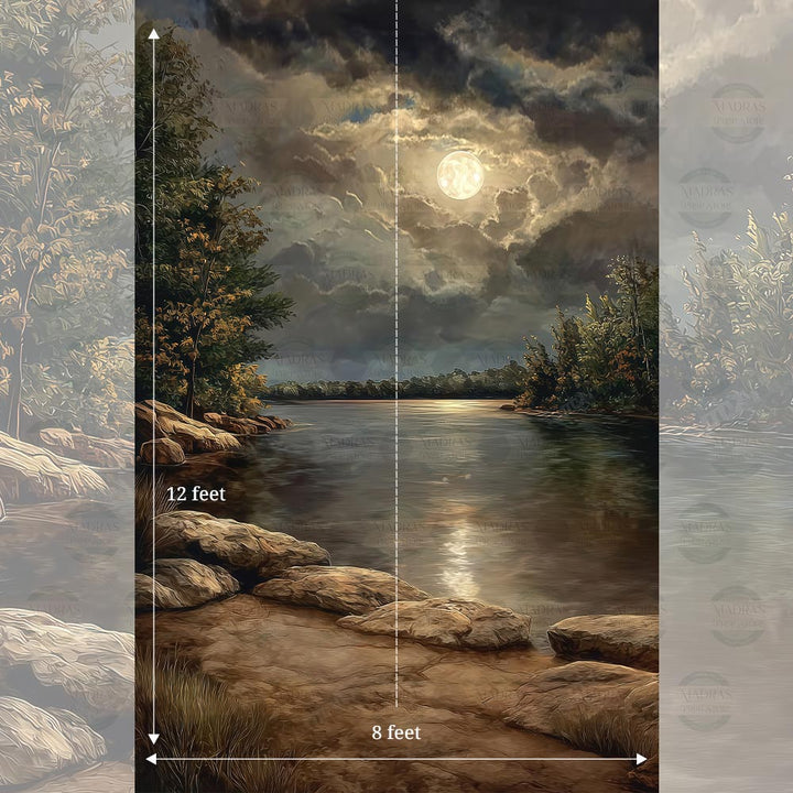 Moonlit Pond : Maternity Backdrops