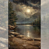 Moonlit Pond - 8 by 12 feet - Backdrop - BLR-0055