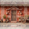 Mud House Door V0.1 - Baby Printed Backdrops