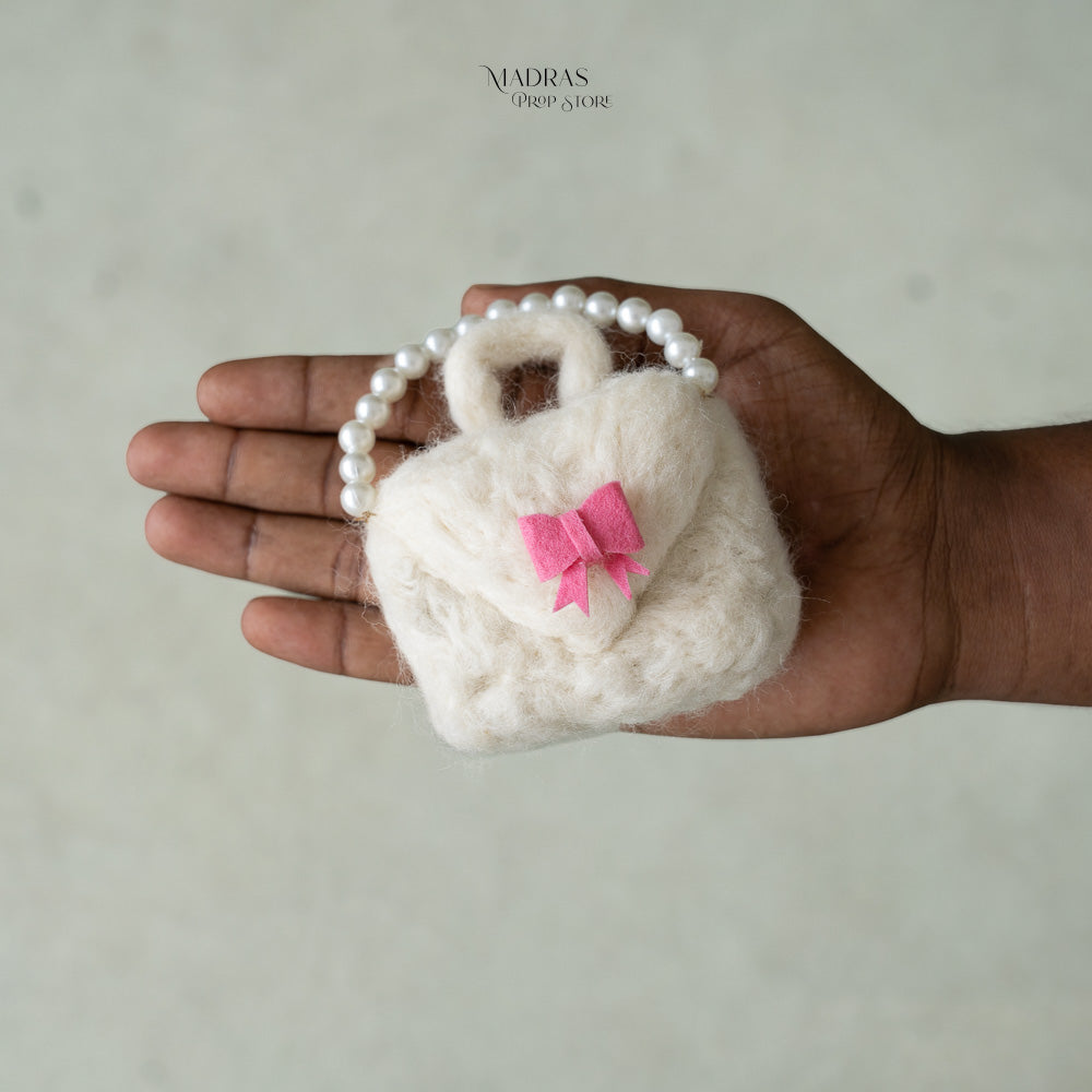Newborn Headset and Mini Radio Combo ( Felted ) : Baby Props