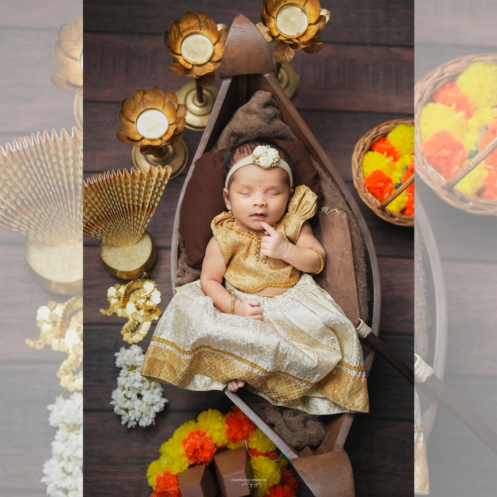 Onam Outfit ( 0 to 3 Months ) : Baby Outfits
