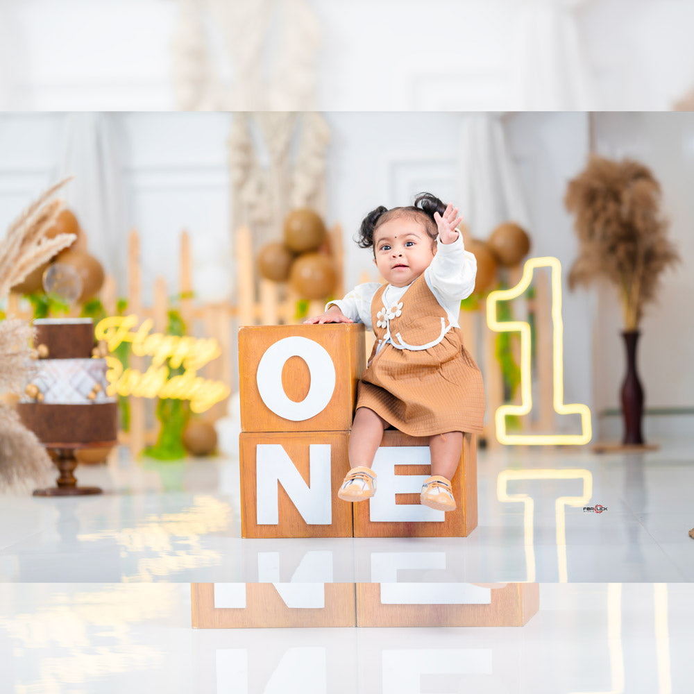 One and Two Apple Boxes  : Baby Props