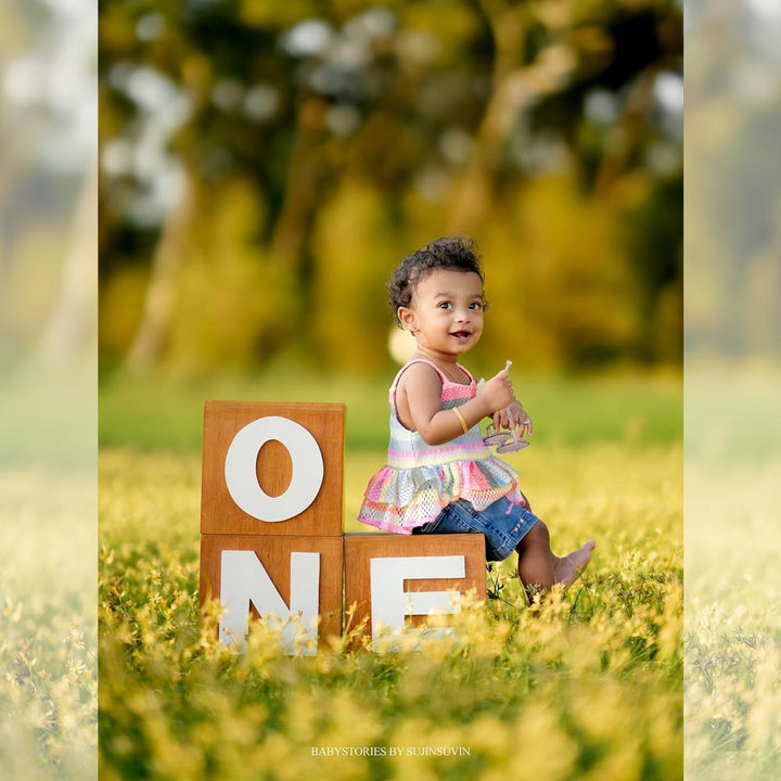 One and Two Apple Boxes  : Baby Props