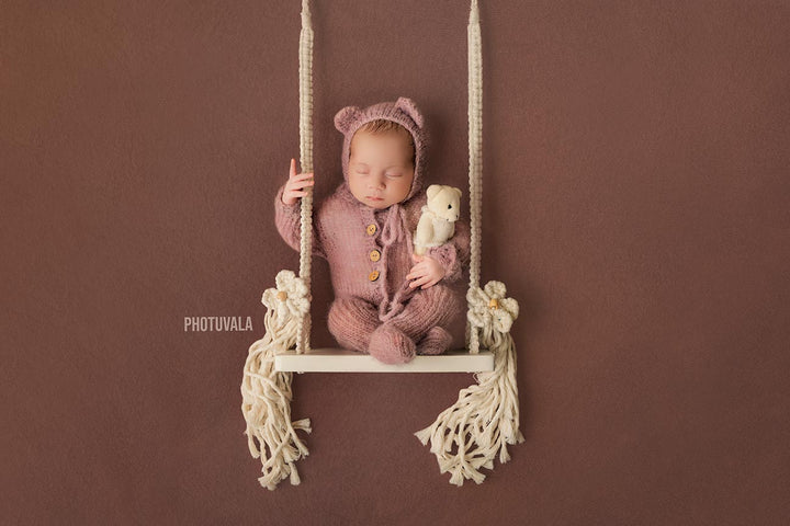 Macrame Flower Swing : Baby Props