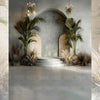 Palm Court - Printed Backdrop - Fabric - 8 by 12 Feet