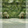 Palm Decor - Printed Backdrop - Fabric - 8 by 12 Feet