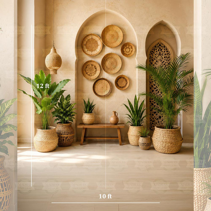 Palm & Weave : Maternity Backdrops