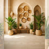 Palm & Weave - Printed Backdrop - Fabric - 8 by 12 Feet