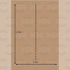 Pastel Brown - 8 by 12 feet - Backdrop - BLR-0068
