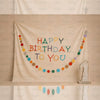 Pastel Birthday Party - Baby Printed Backdrops