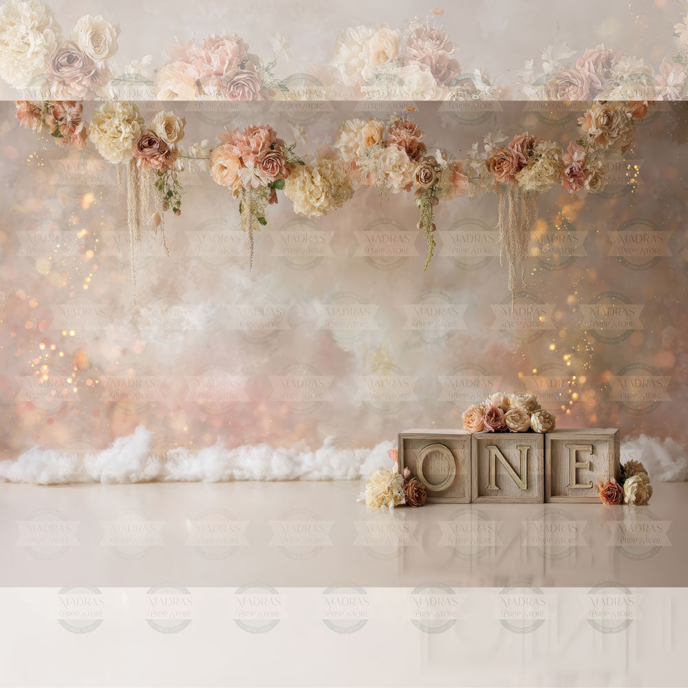 Pastel Luxe Garden : Baby Backdrops