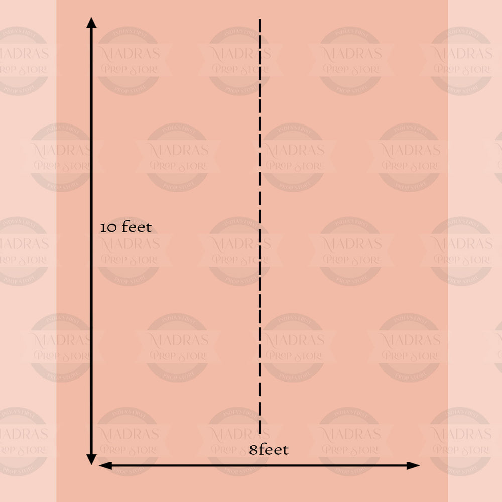 Pastel Peach : Maternity Backdrops
