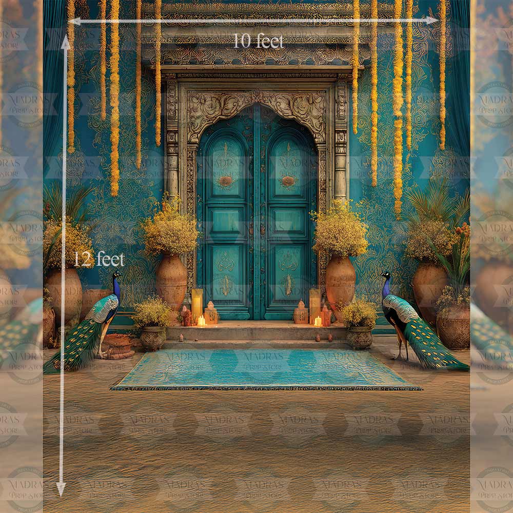 Peacock Griha - Maternity Backdrops