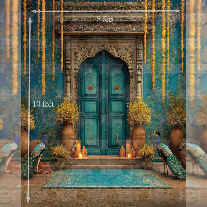 Peacock Griha - Maternity Backdrops