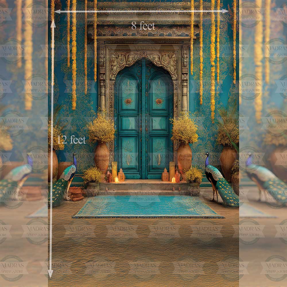 Peacock Griha - Maternity Backdrops