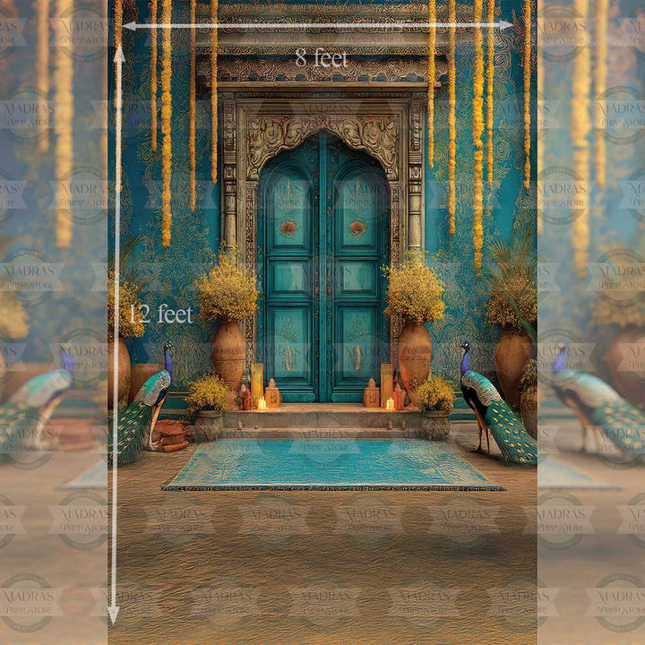 Peacock Griha - Maternity Backdrops