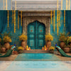 Peacock Griha - Baby Printed Backdrops