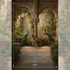Peacock Mahal - 8 by 12 feet - Backdrop - BLR-0070