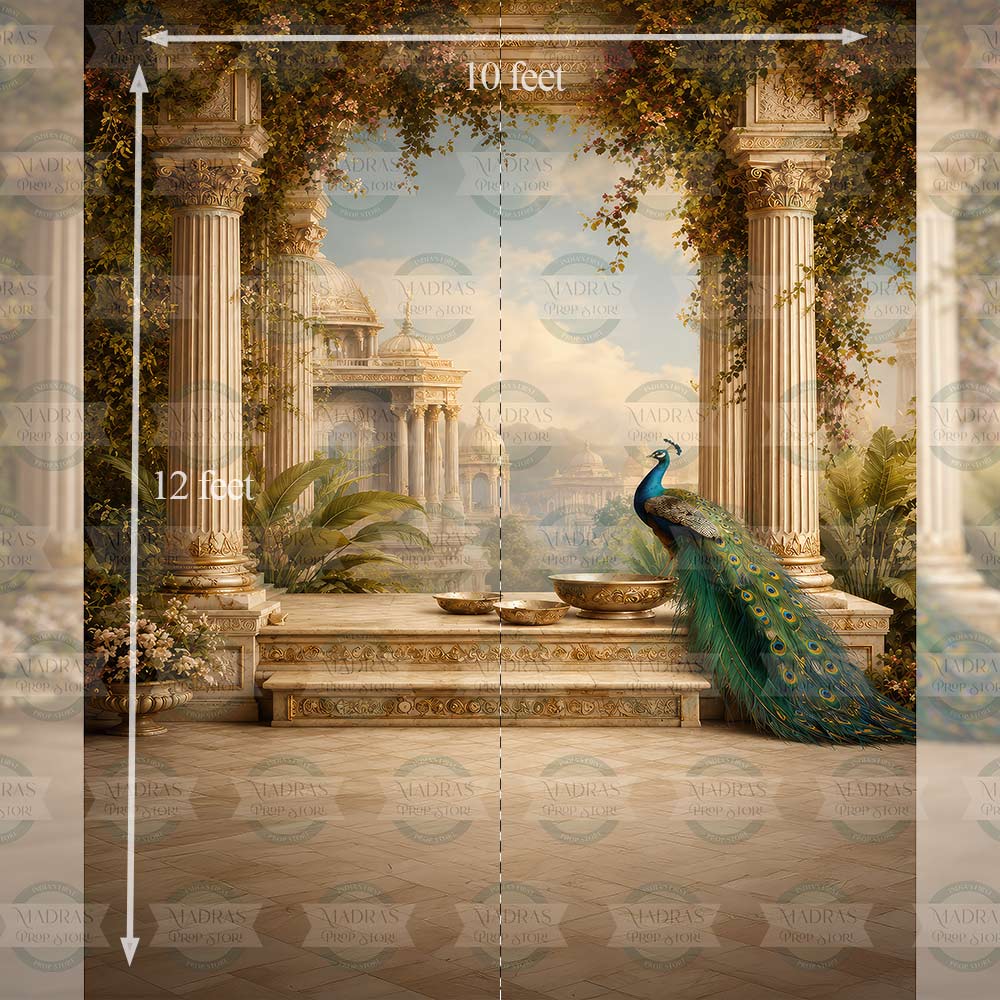 Peacock Palace : Maternity Backdrops