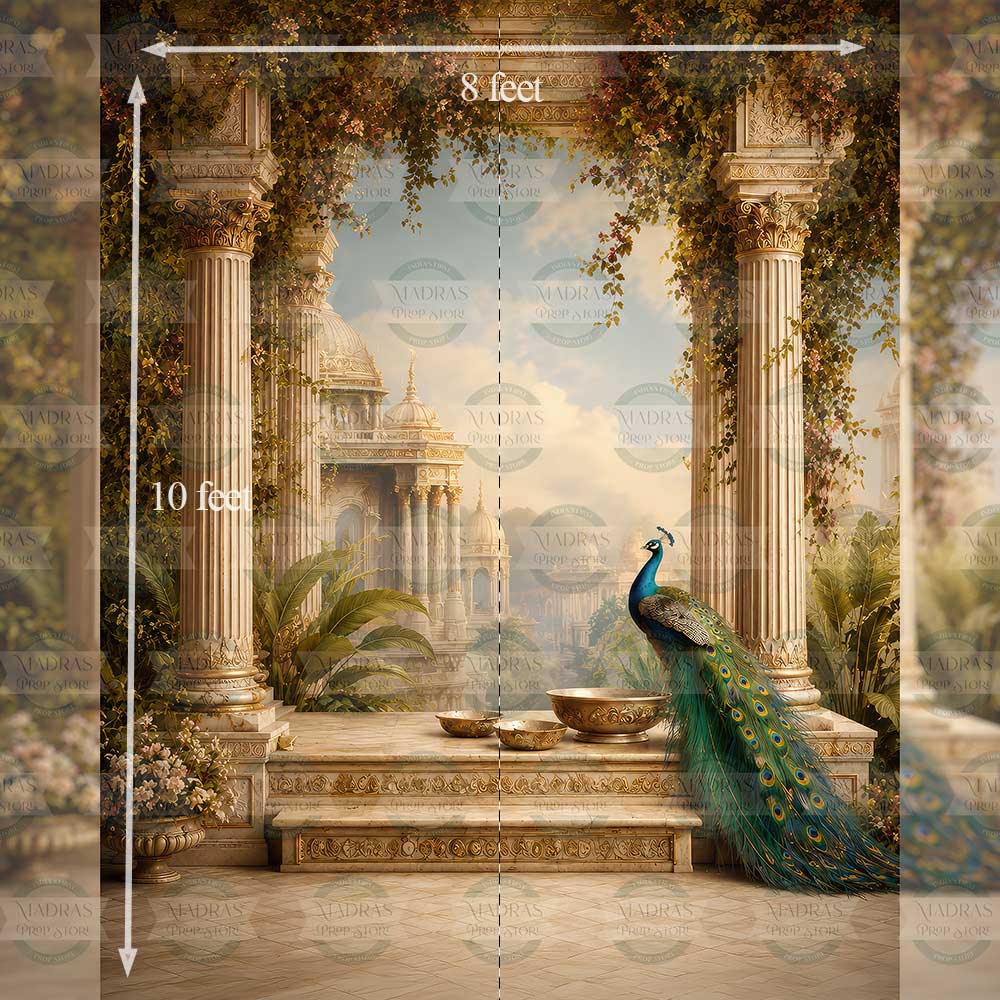 Peacock Palace : Maternity Backdrops