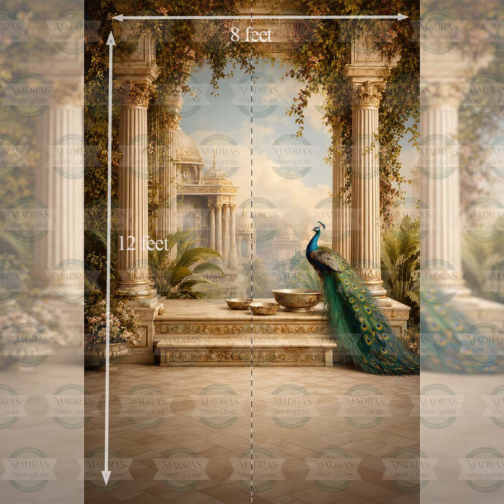 Peacock Palace : Maternity Backdrops