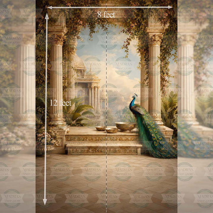 Peacock Palace : Maternity Backdrops