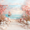 Pearly Beach - Baby Printed Backdrops