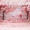 Pink Blossom - Printed Backdrop - Fabric - 5 by 7 feet