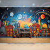 Play School - Printed Backdrop - Fabric - 5 by 7 feet