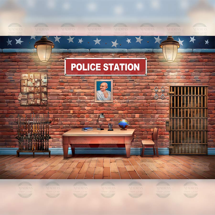 Police Station : Baby Backdrops