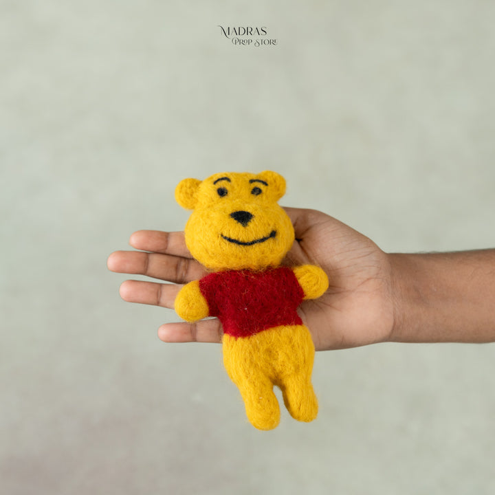 Pooh Toy Felted : Baby Props