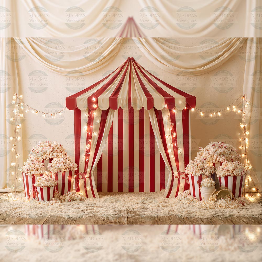Popcorn Carnival : Baby Backdrops