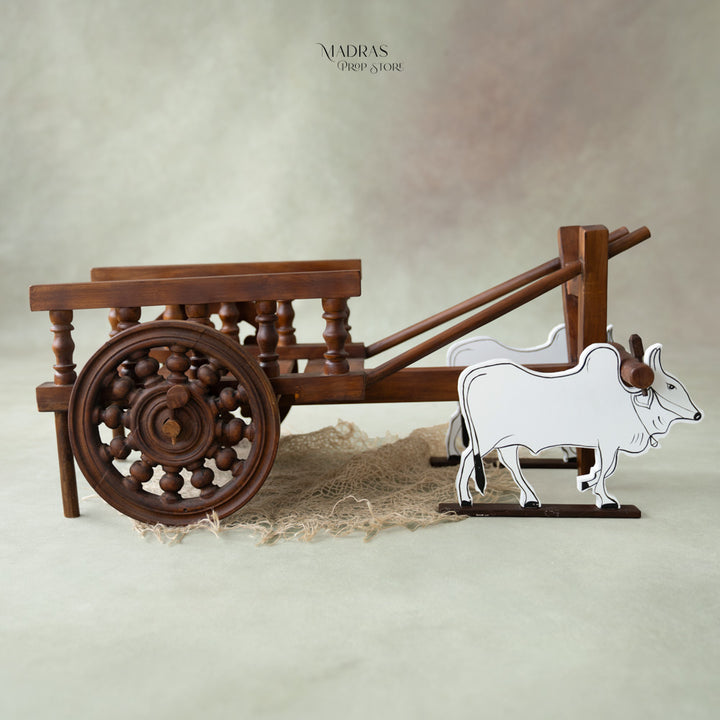 Premium Bullock Cart : Baby Props
