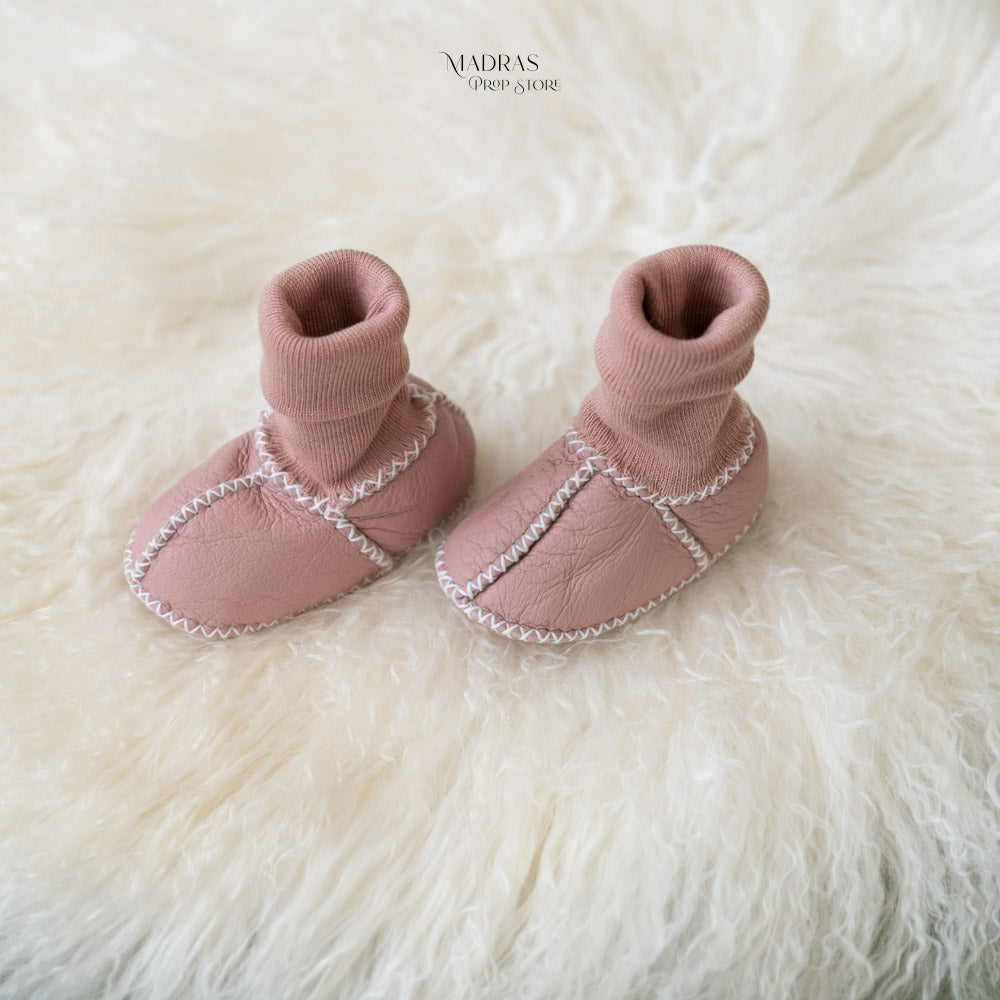 Premium Newborn Booties : Baby Props