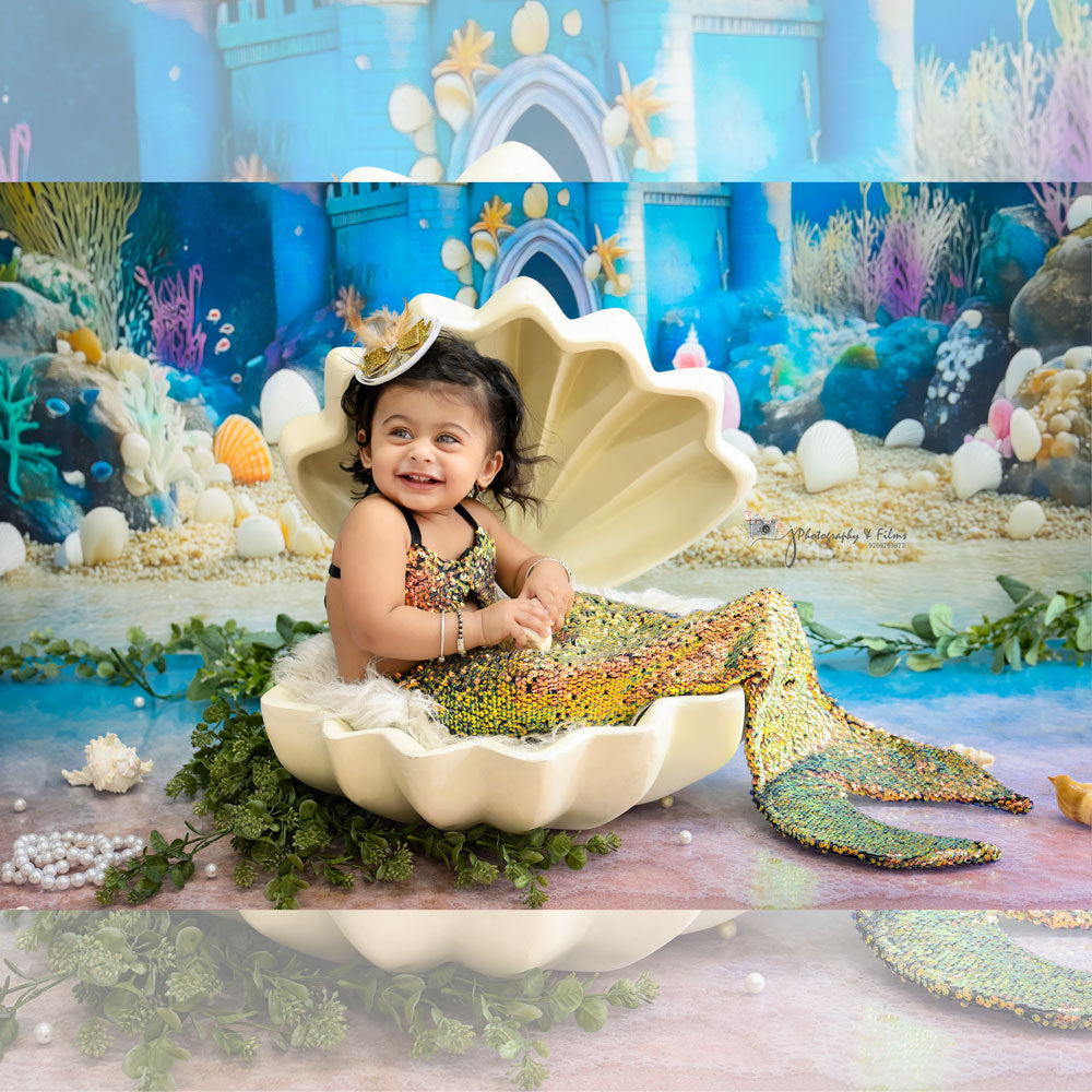 Premium Sea Shell : Baby Props
