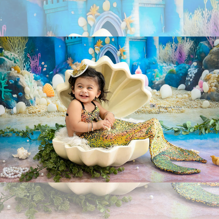 Premium Sea Shell : Baby Props