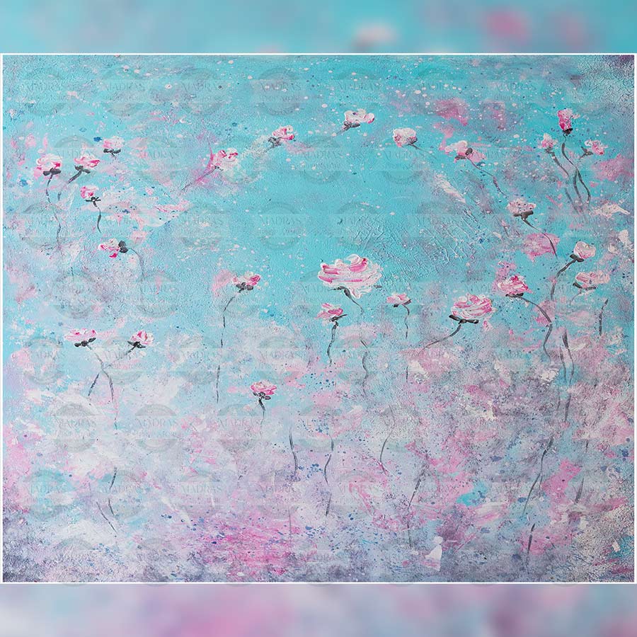 Prince Floral - Printed Backdrop