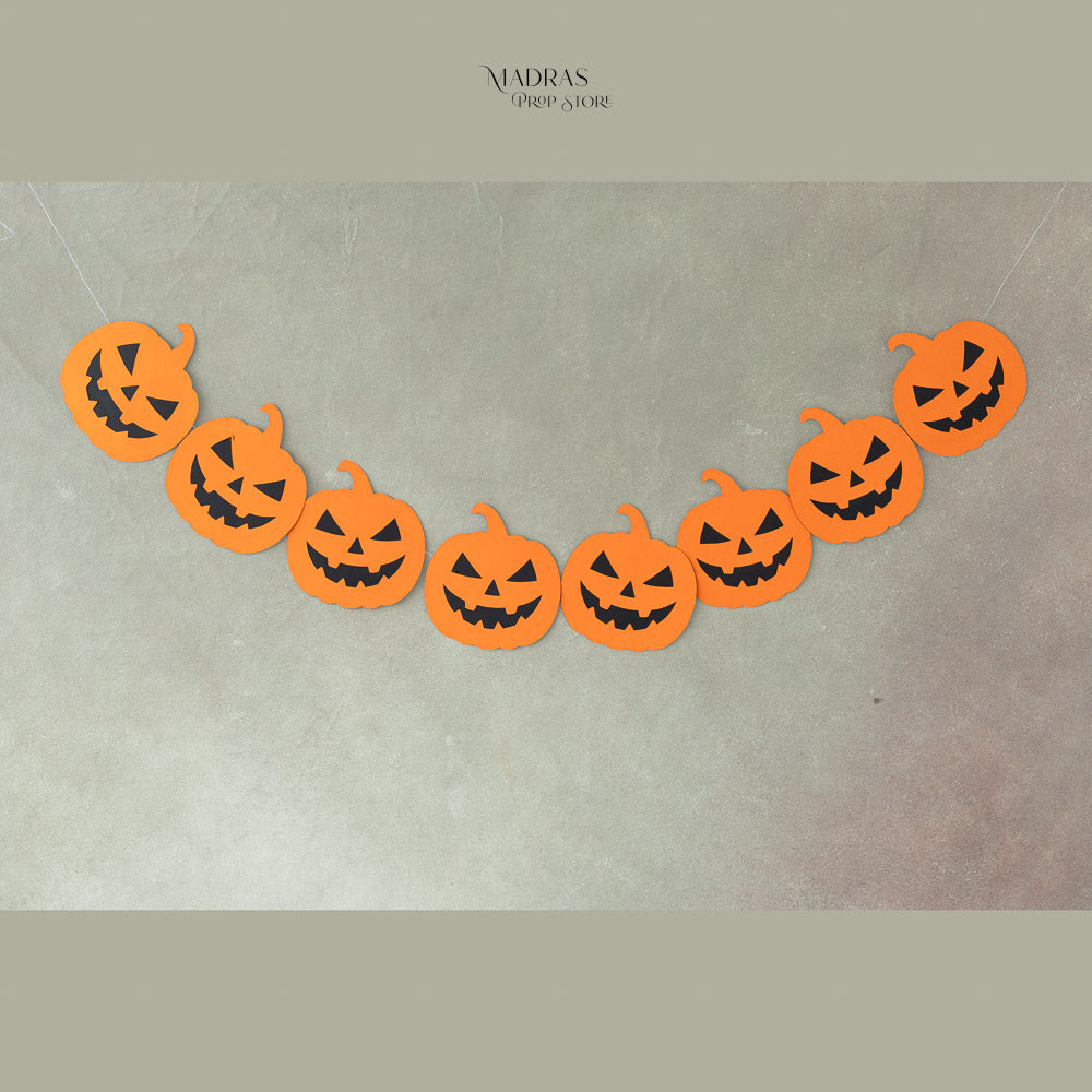 Pumpkin Bunting : Baby Props