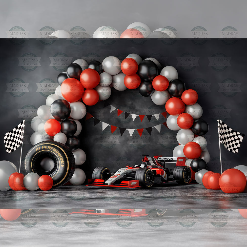 Racer Theme : Baby Backdrops