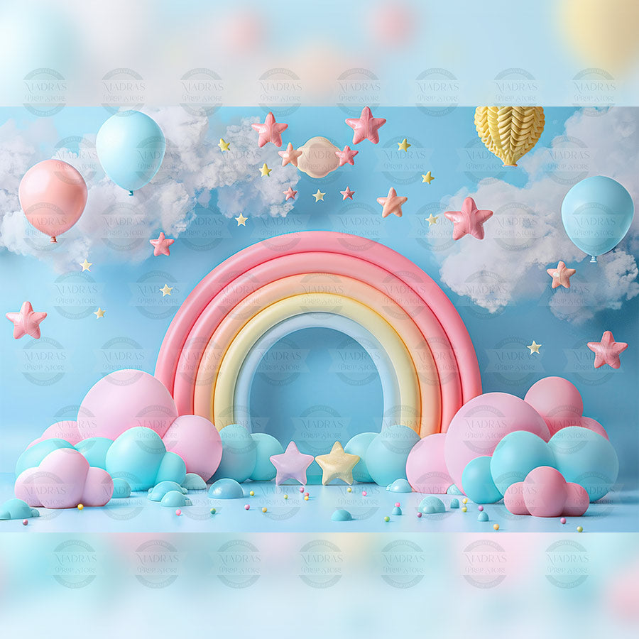 Rainbow Rush : Baby Backdrops