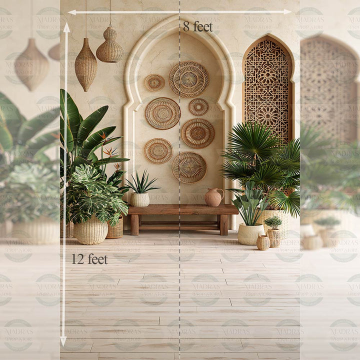 Rattan Retreat : Maternity Backdrops