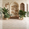 Rattan Retreat - Printed Backdrop - Fabric - 8 by 12 Feet