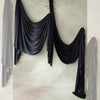 Ripple Drapes Backdrop Set of 2 ( 1.7 x 4 Meters ) | Black