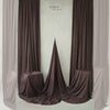 Ripple Drapes Backdrop Set Of 2 ( 1.7 x 4 Meters ) | Chocolate Brown