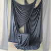 Ripple Drapes Backdrop Set Of 2 ( 1.7 x 4 Meters ) | Grey