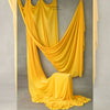 Ripple Drapes Backdrop Set Of 2 ( 1.7 x 4 Meters ) | Yellow